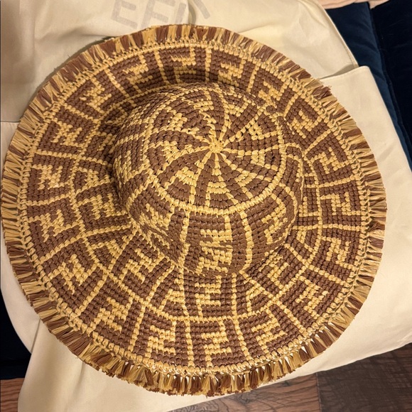 Fendi Raffia Hat - Picture 8 of 9